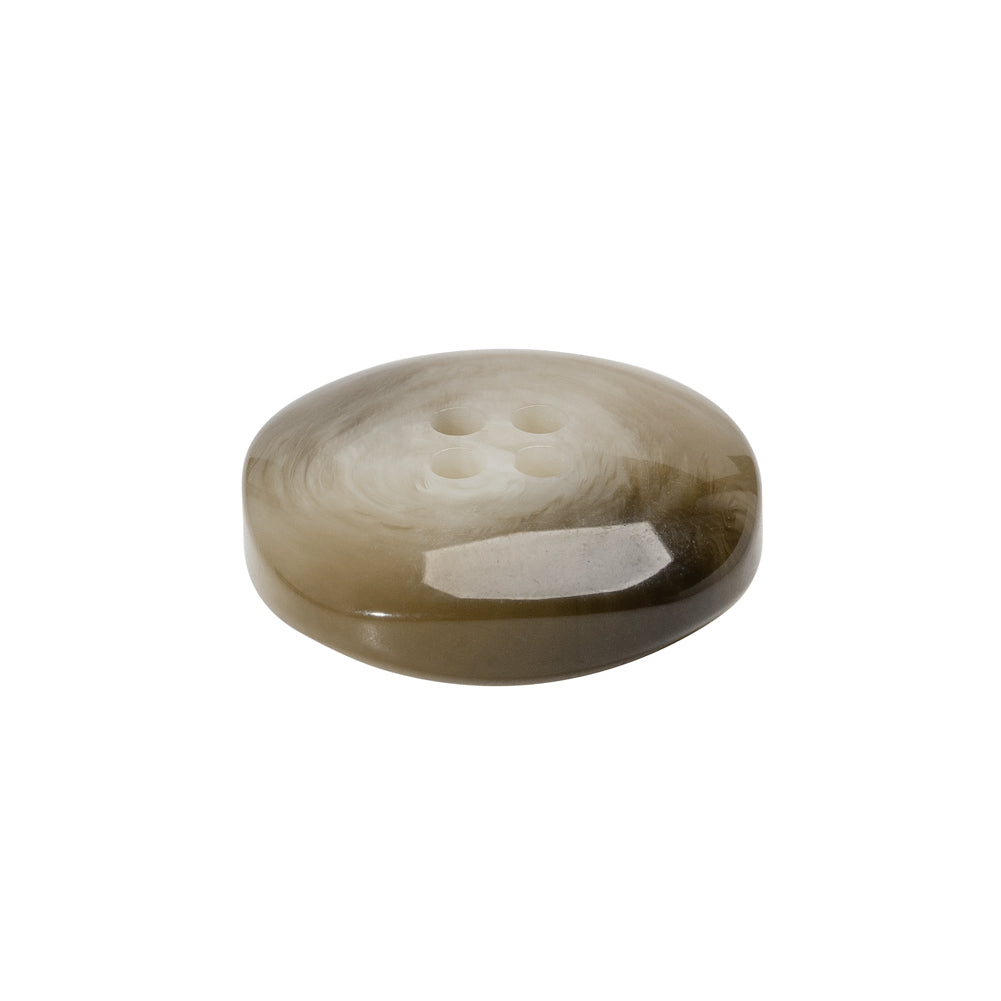 Plastic 4-Hole Button - 35L/22mm - Gray and Brown Chunky Square - Joann Fabrics