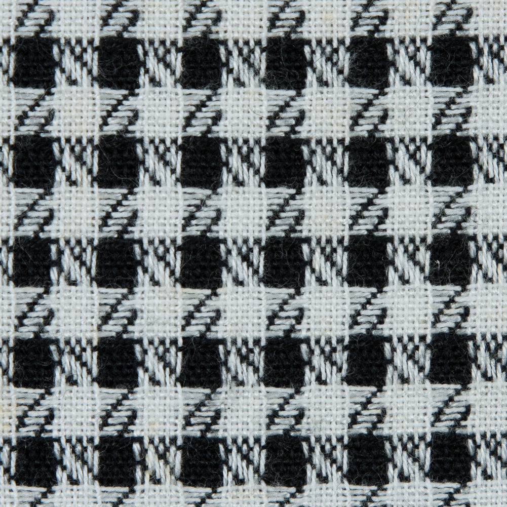 Black and White Double Faced Woven Cotton Blend - Joann Fabrics