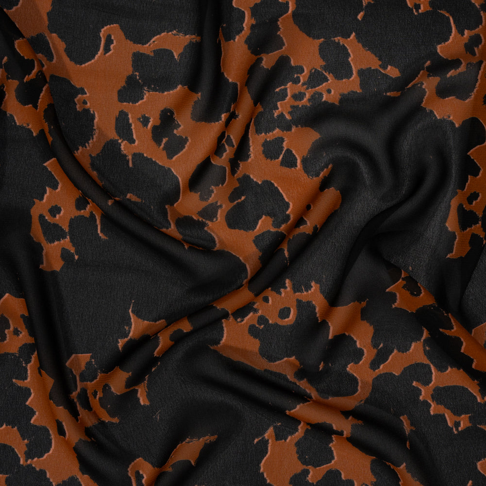 Mood Exclusive Brown Back to Zanzibar Viscose Georgette - Joann Fabrics