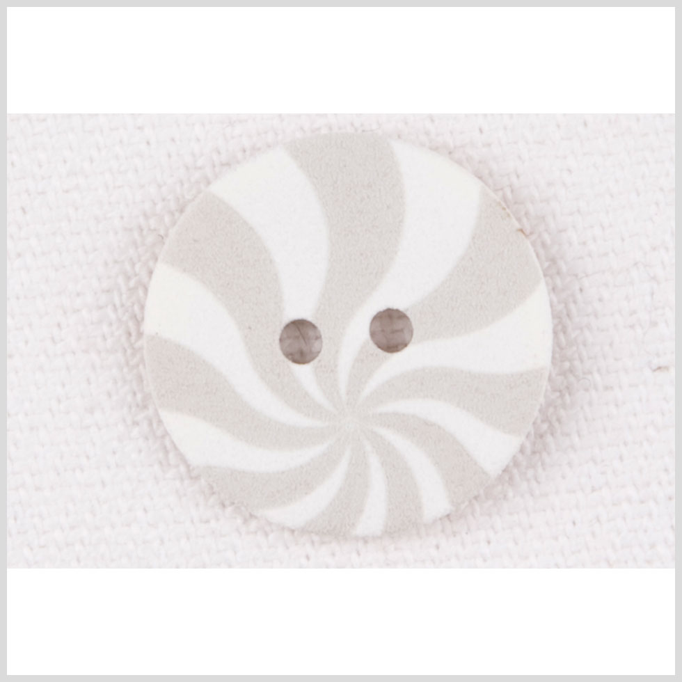 White/Gray Natural Shell - 28L/18mm - Joann Fabrics