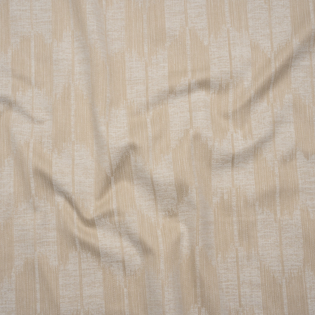 Cotton Blend Home Decor Jacquard - Natural Ikat Checks - British Imported - Joann Fabrics