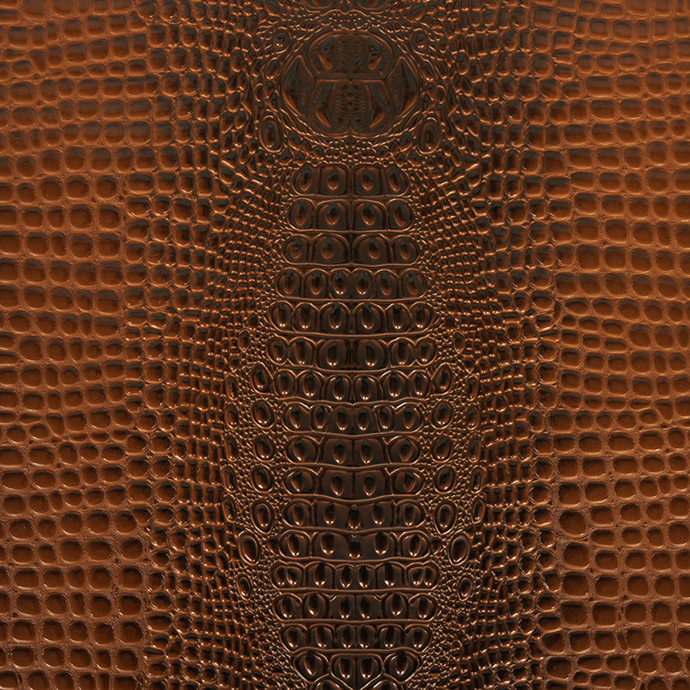 Alligator 3D Embossed Vinyl - Caramel - Congaree Collection - Joann Fabrics