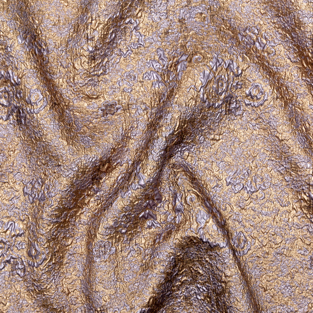 Lavender and Gold Luxury Metallic Brocade - Joann Fabrics