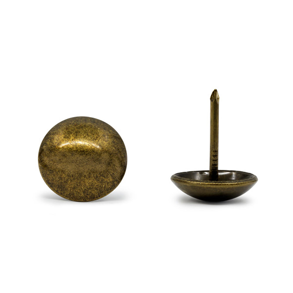 Dritz Home Decorative Nails - Antique Brass Smooth Round - 0.625