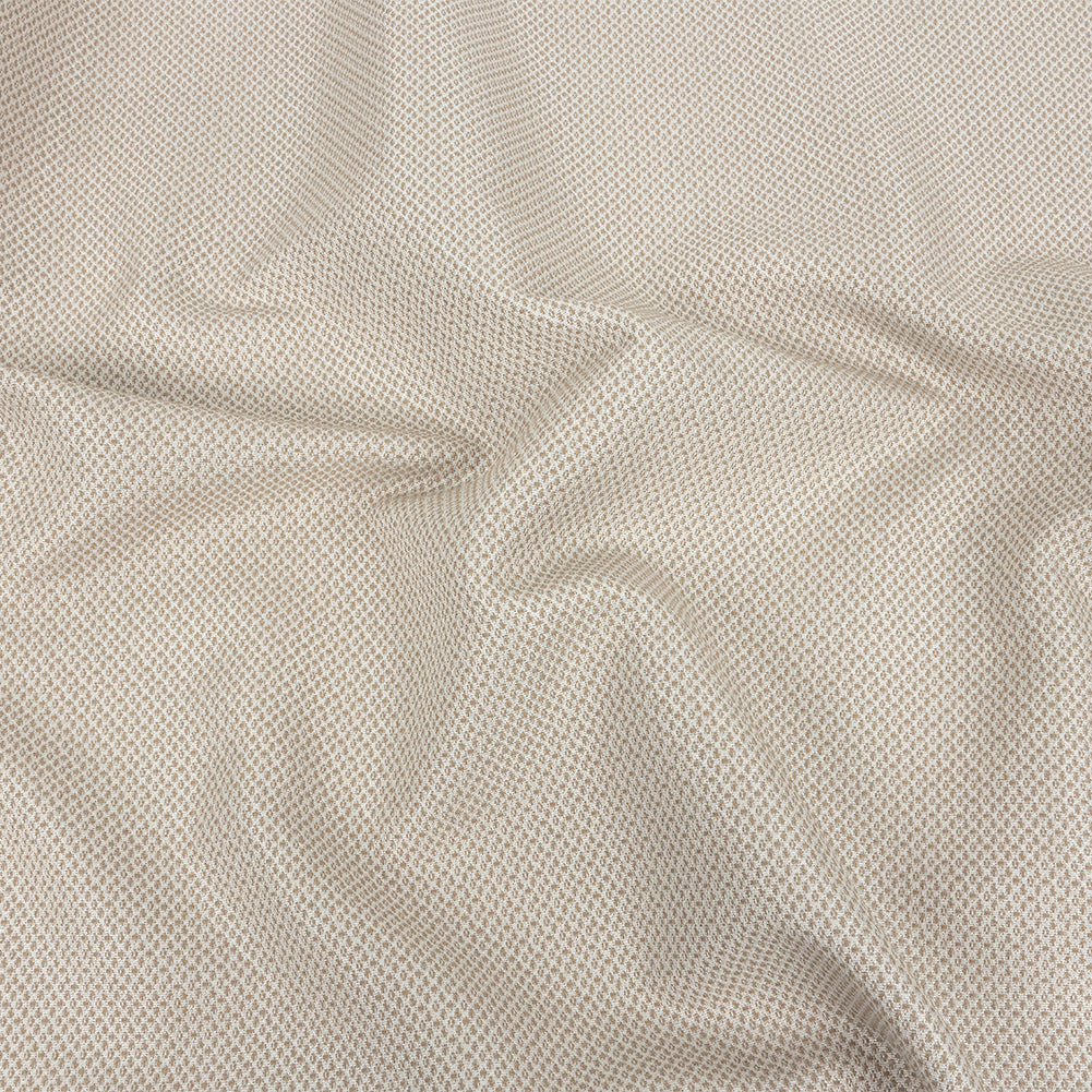 Khaki Minute Diamond Blended Polyester Jacquard - Joann Fabrics