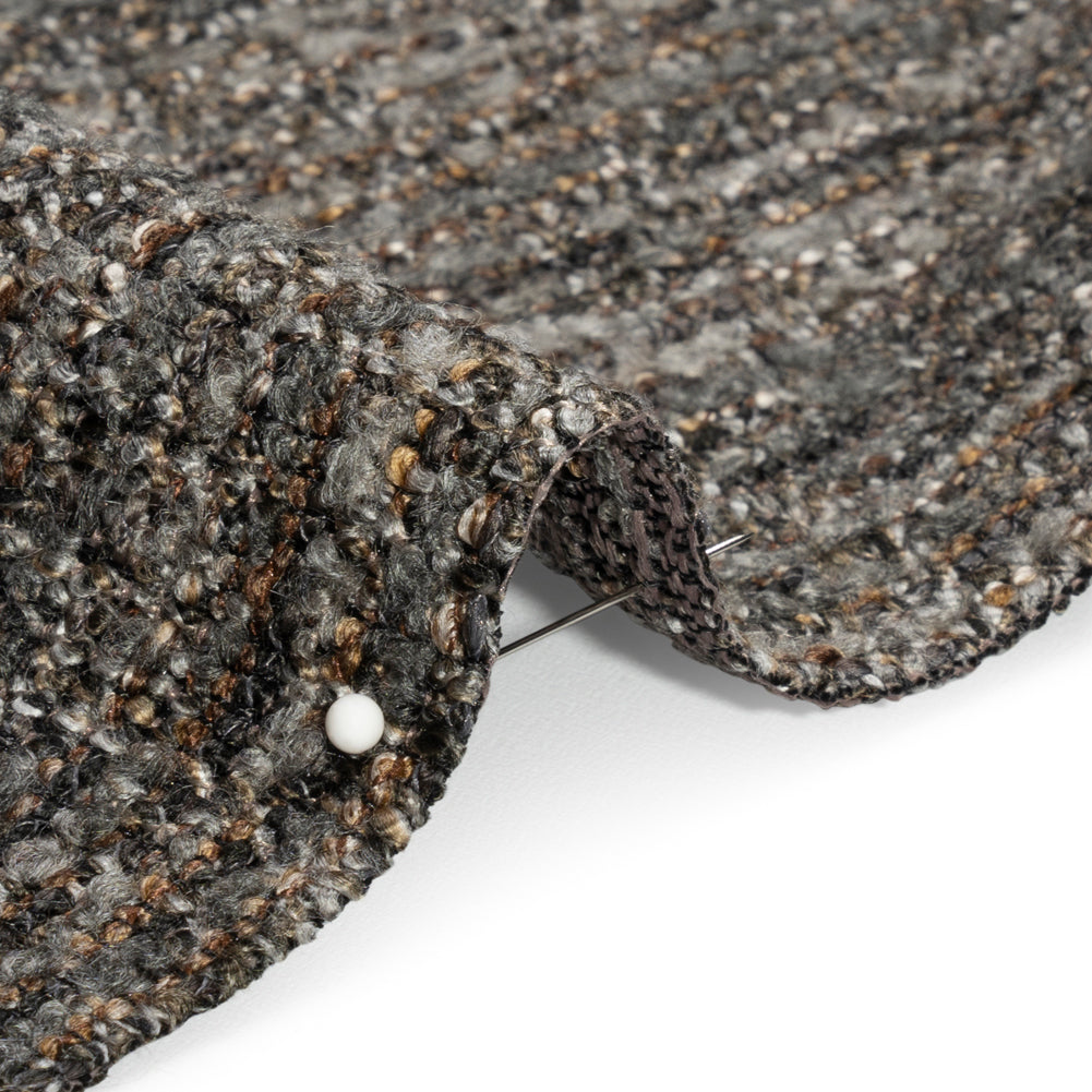 Upholstery Boucle - Espresso Stripes - Valemount Collection - Joann Fabrics