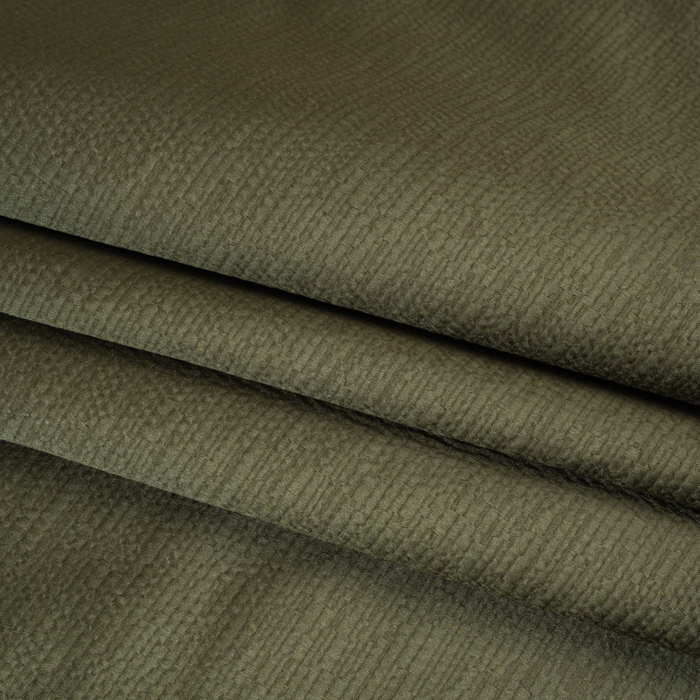 Luminous Textural Recycled Polyester Woven - Seaweed - British Imported - Joann Fabrics