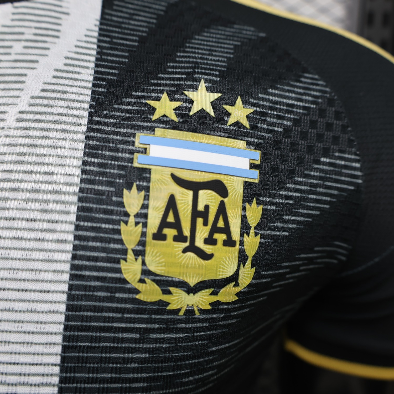 Argentina 2026 Messi Anniversary Black Special Jersey - Player Version - UnitedFutballJersey