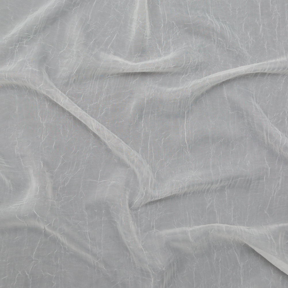 Wrinkled Drapery Sheer Fabric - Ivory - British Imported - Joann Fabrics