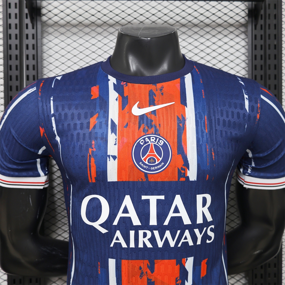 Paris Saint-Germain PSG 25-26 Abstract Design Special Jersey - Player Version - UnitedFutballJersey