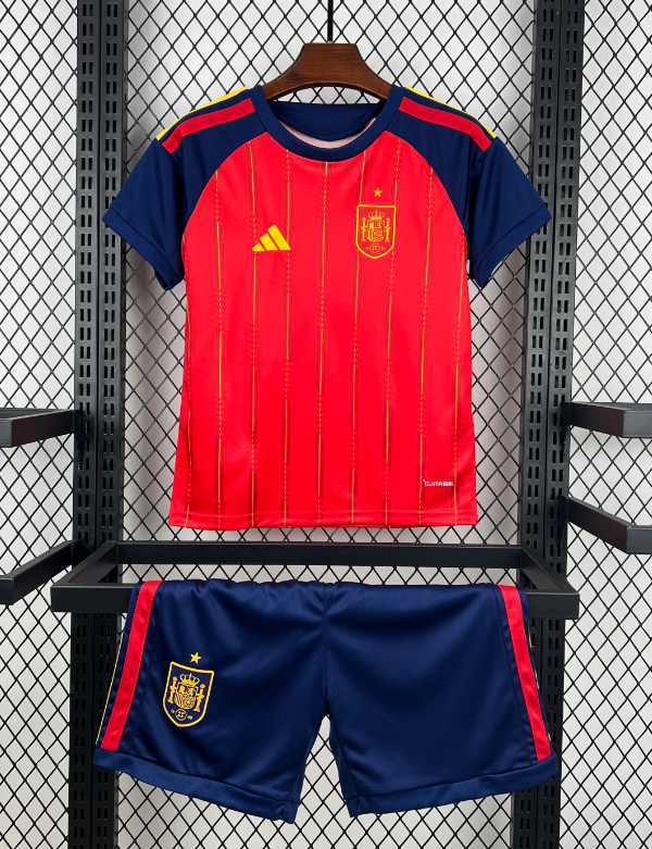 2026 Spain Home Football Shirt 1:1 Thai Quality Kids Size