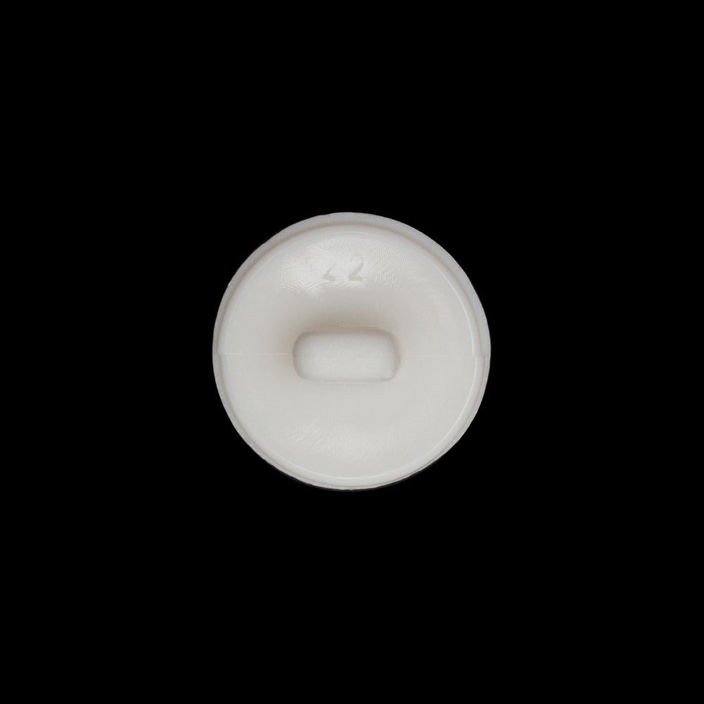 Italian Ivory Plastic Shank Button - 24L/15mm - Joann Fabrics