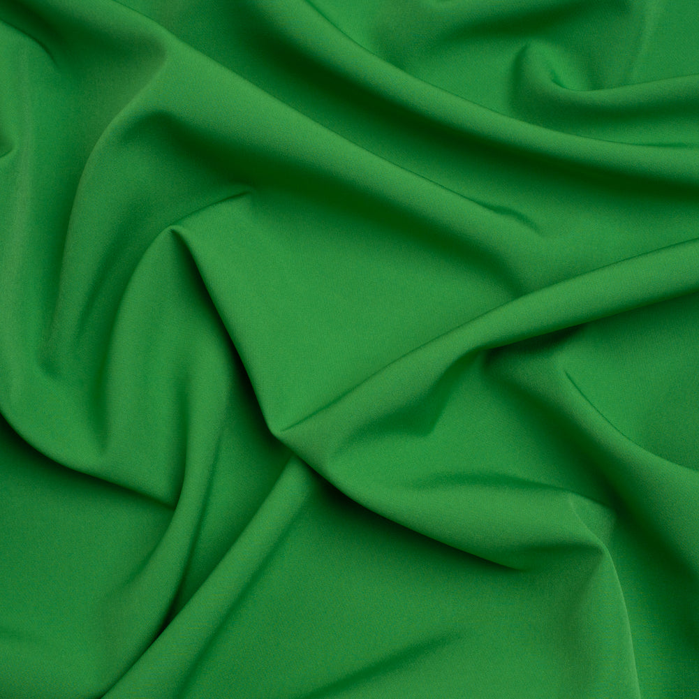 Stretch Recycled Polyester 4-Ply Crepe - Green - Premium Collection - Joann Fabrics