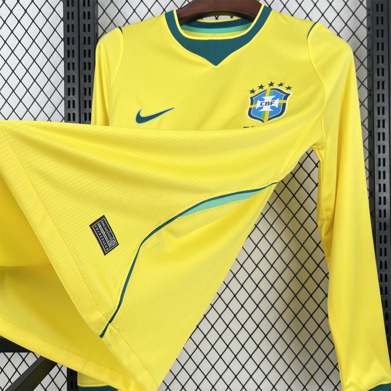 Brazil 2026 Home Long Sleeve Jersey - Fans Version - UnitedFutballJersey