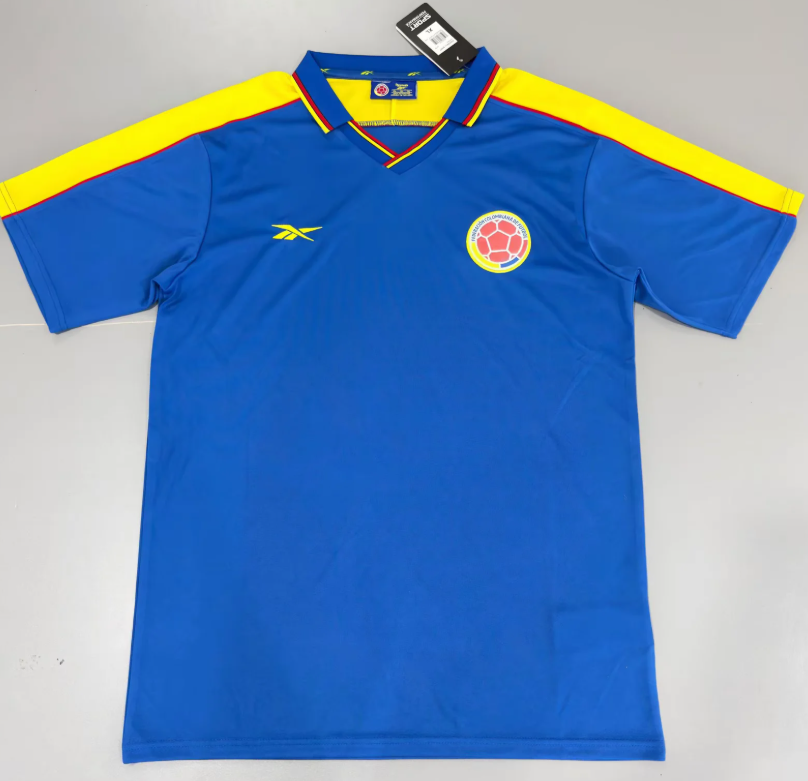 1998 Retro Colombia Away Football Shirt 1:1 Thai Quality
