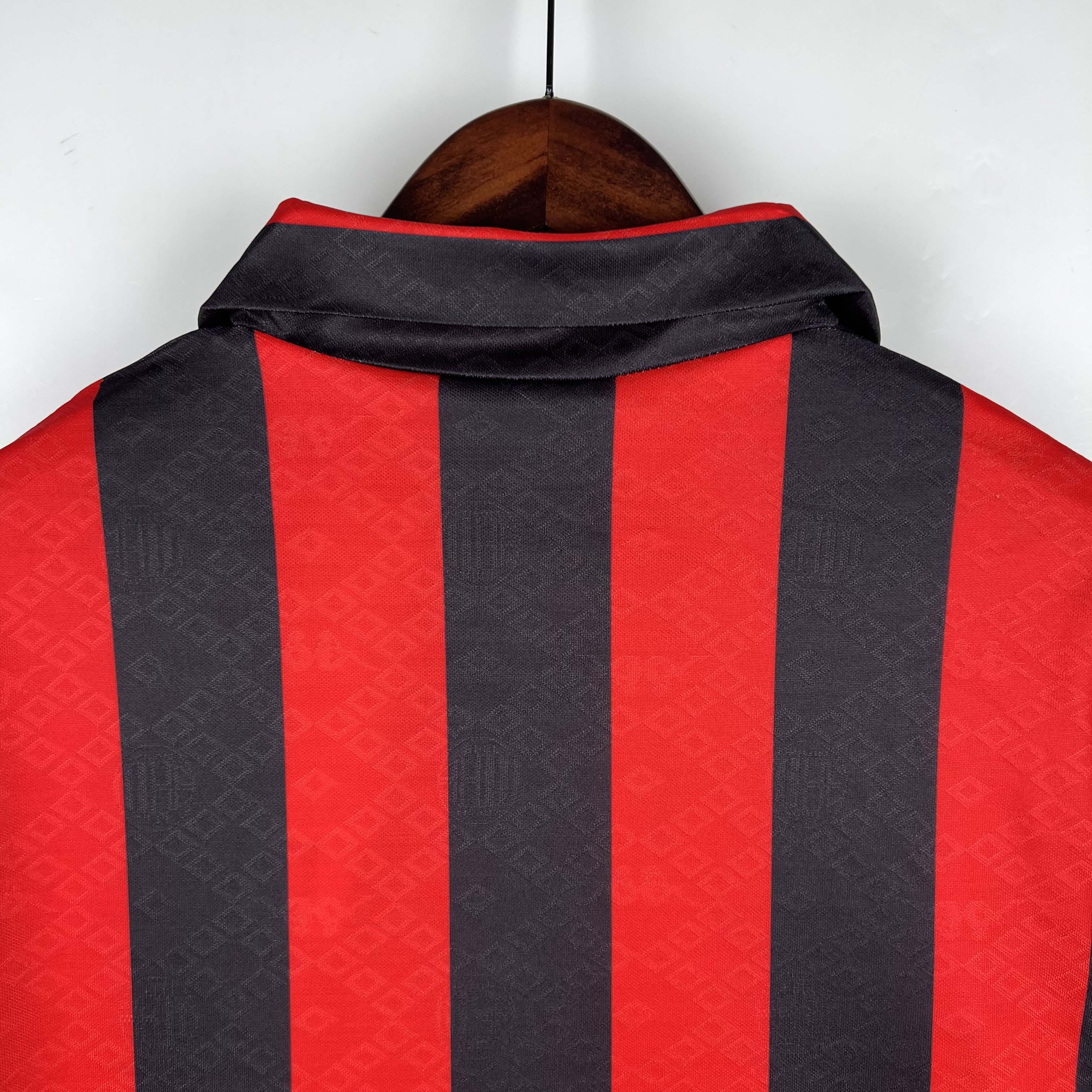 1989/1990 Retro AC Milan Home Football Shirt 1:1 Thai Quality