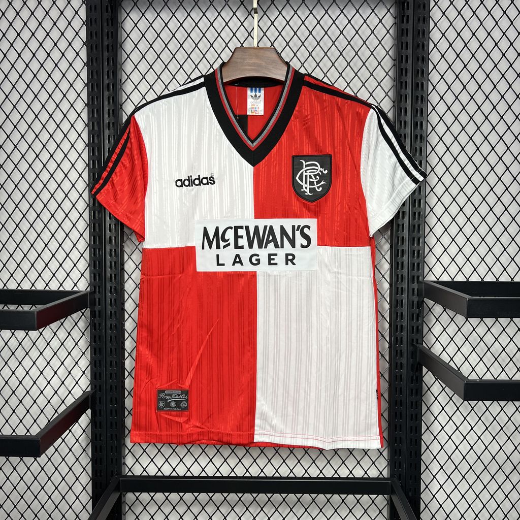 1995/1996 Retro Rangers Away Football Shirt 1:1 Thai Quality