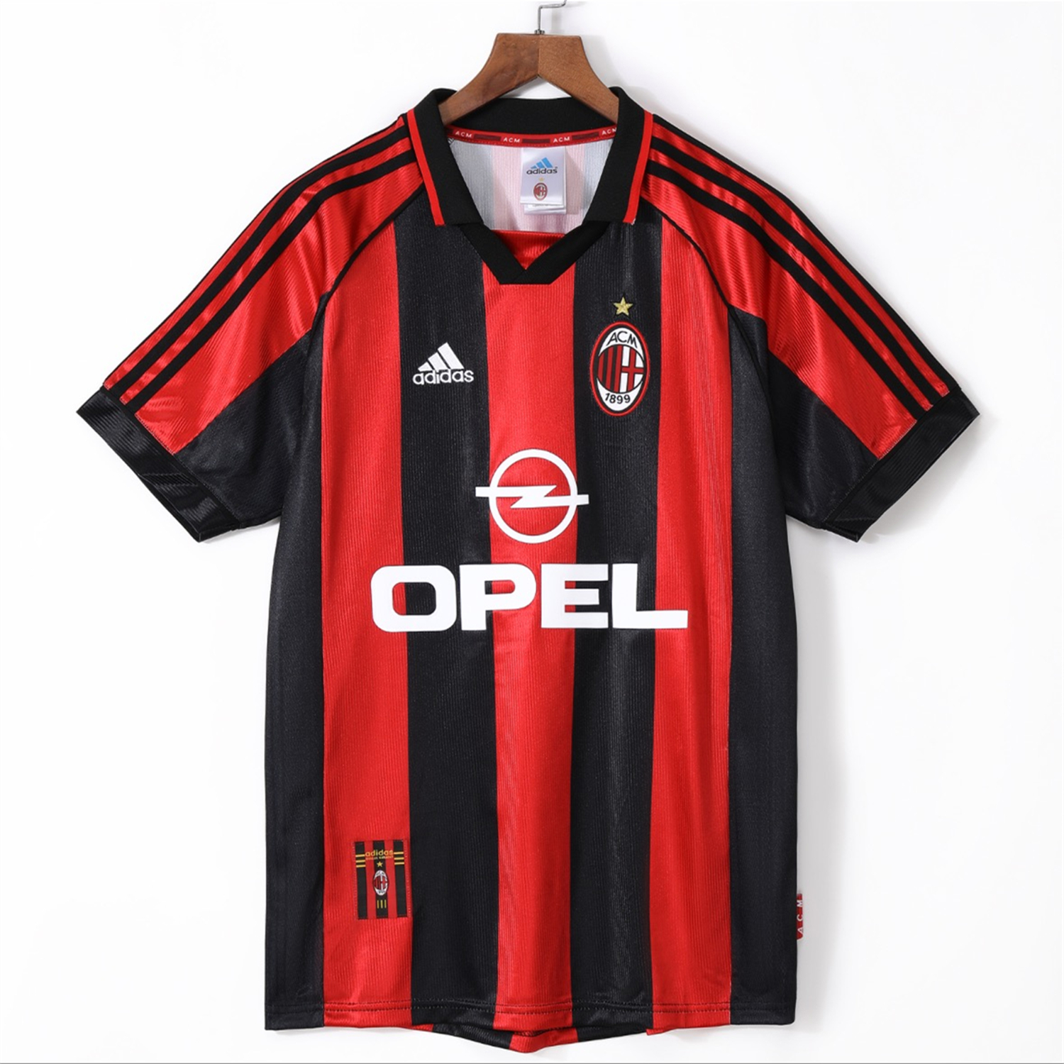 Retro AC Milan 1998-99 Home Jersey - UnitedFutballJersey