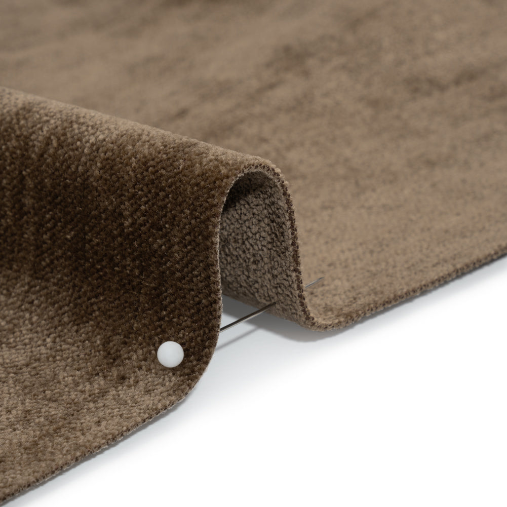 Upholstery Chenille with Latex Backing - Mocha - Tonnet Collection - Joann Fabrics