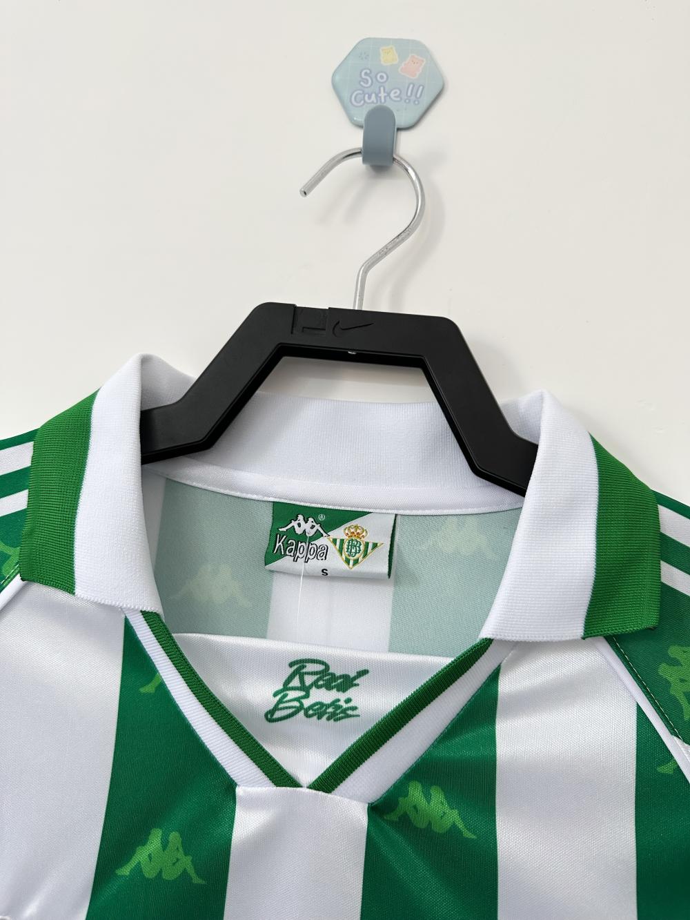 1995/1997 Retro Real Betis Home Football Jersey Long Sleeve 1:1 Thai Quality