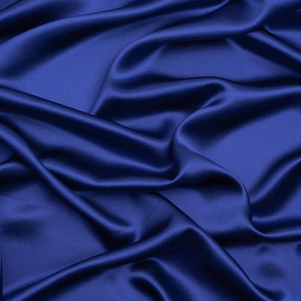 Silk Crepe Back Satin - Mazarine Blue - Premium Collection - Joann Fabrics