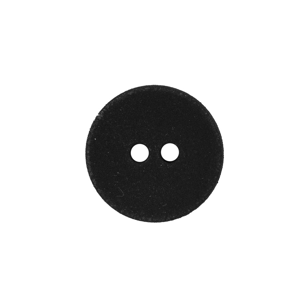 Black Matte 2-Hole Plastic Button - 30L/19mm - Joann Fabrics