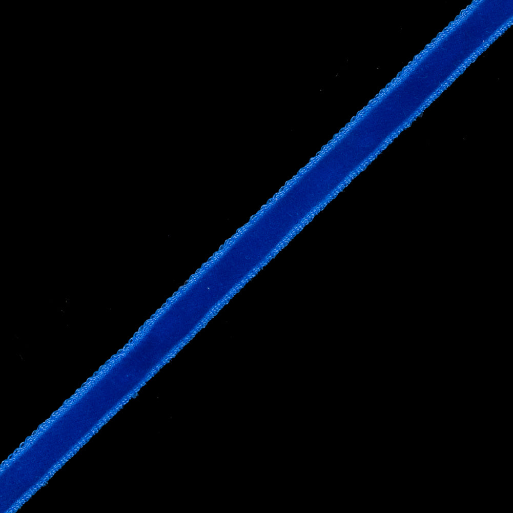 Single Faced Velvet Ribbon Made in Italy - 1/8