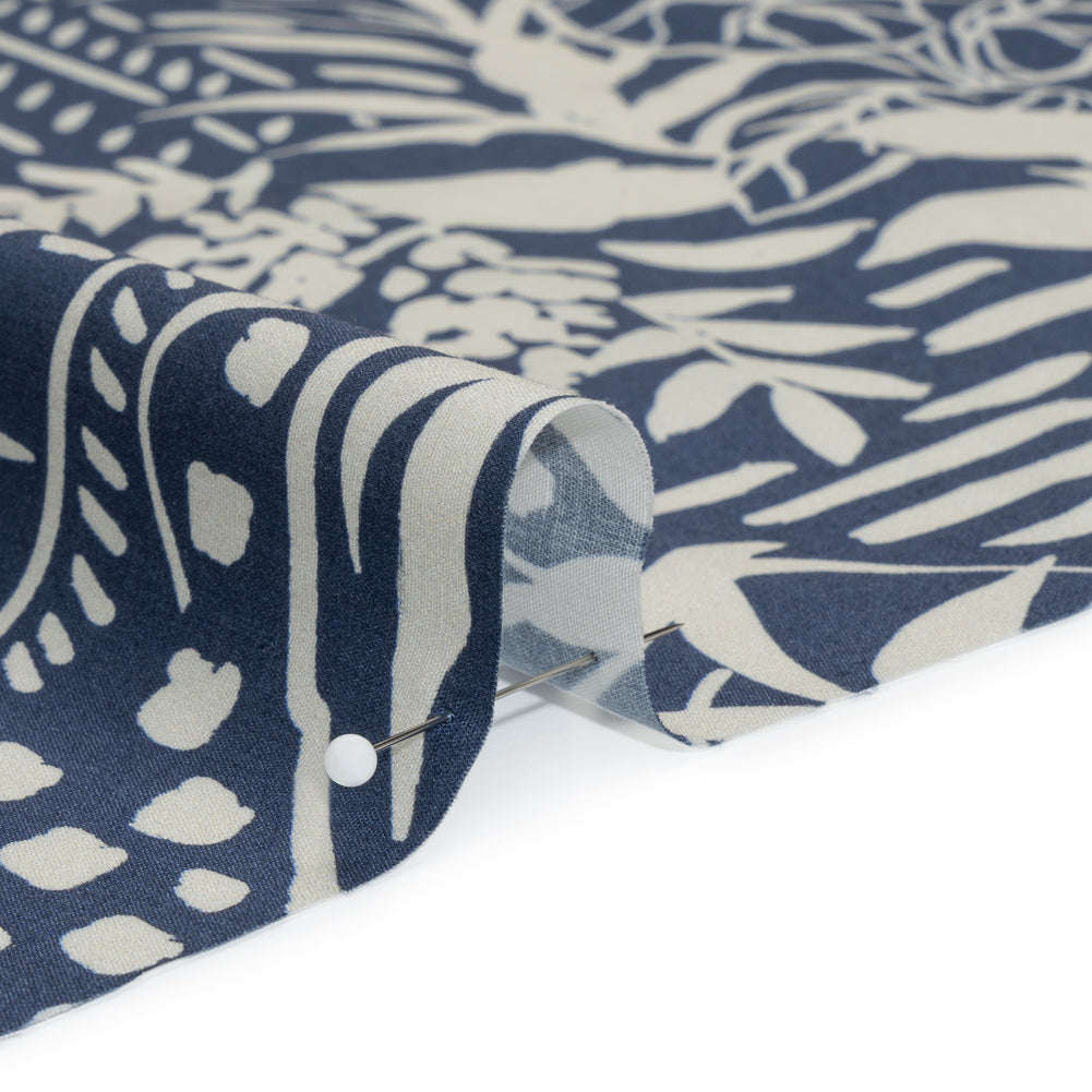 Mood Exclusive Of the Maritime Stretch Cotton Poplin - Joann Fabrics