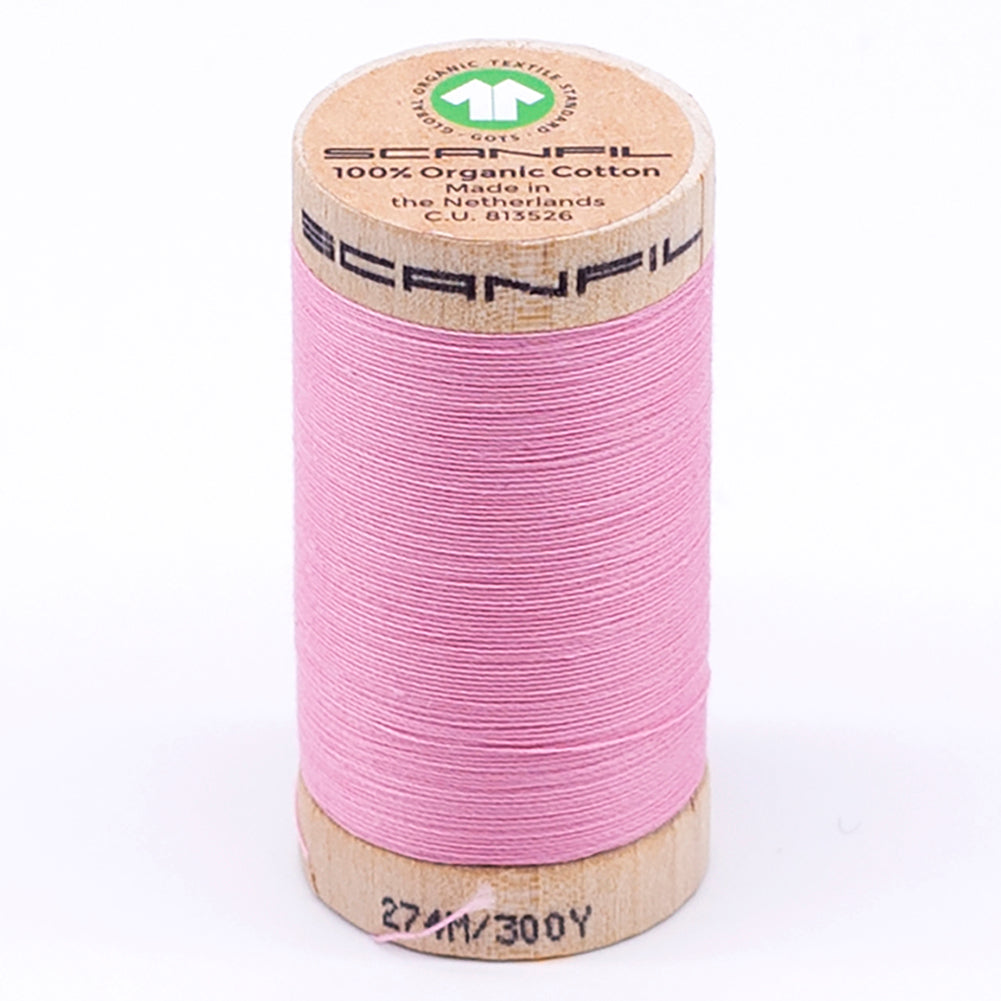 SCANFIL® 30wt Organic Pima Cotton Thread 300 yds - 4809 Candy Pink - Joann Fabrics