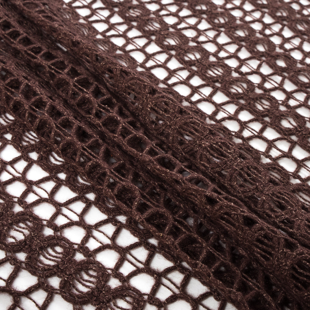 Brown Wool Blended Novelty Knit - Joann Fabrics