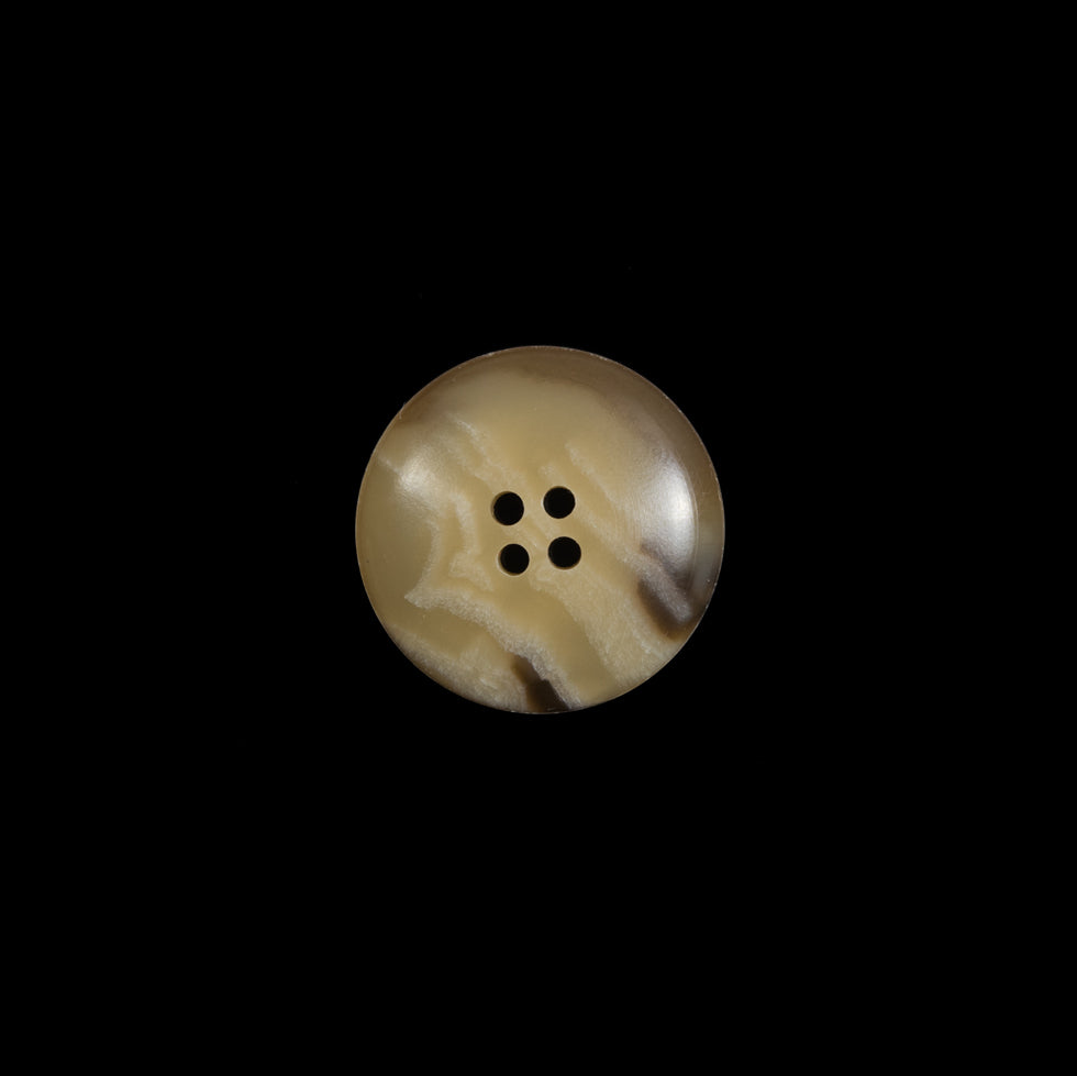 Tan and Brown Swirl 4-Hole Plastic Button - 24L/15mm - Joann Fabrics