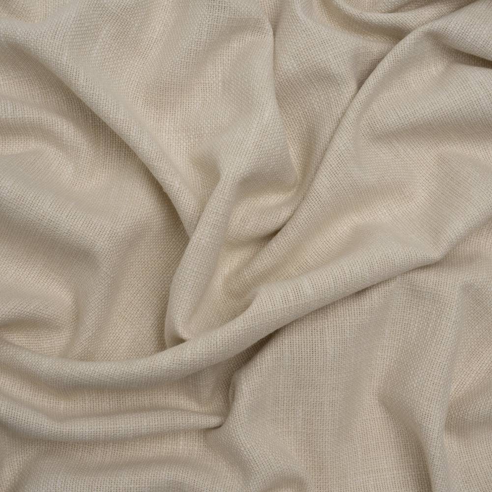 Linen Look Recycled Polyester and Cotton Woven - Oyster - British Imported - Joann Fabrics