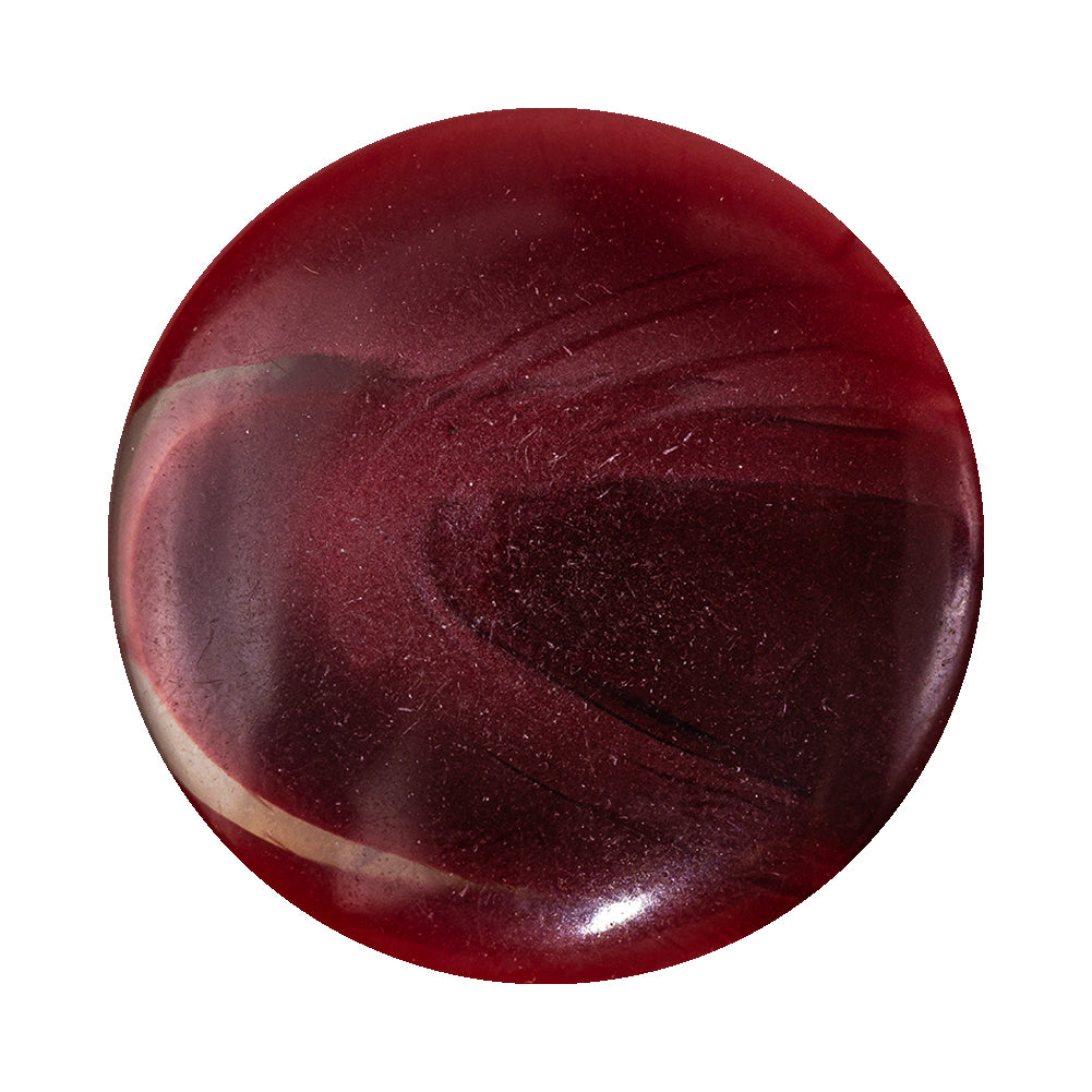 Deep Red Mystery Abstract Self-Shank Back Plastic Button - 54L/34mm - Joann Fabrics