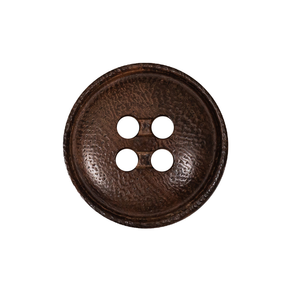 Deep Brown Dome Shaped 4-Hole Wood Button - 38L/24mm - Joann Fabrics