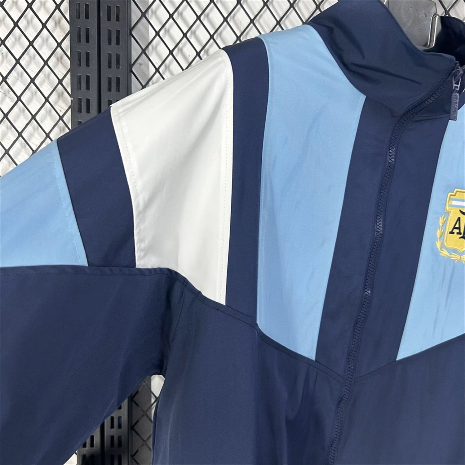 Argentina 2026 EQT Windbreaker Jackety - Blue - UnitedFutballJersey