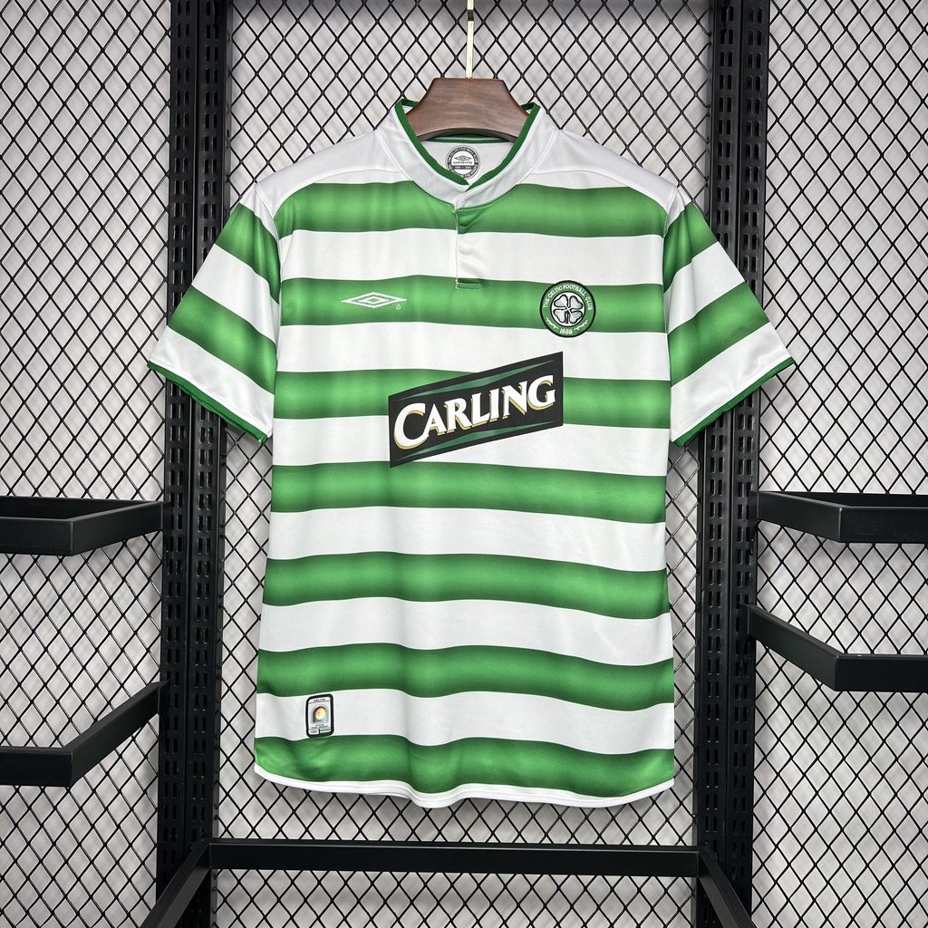2003/2004 Retro Celtic Home Football Shirt 1:1 Thai Quality