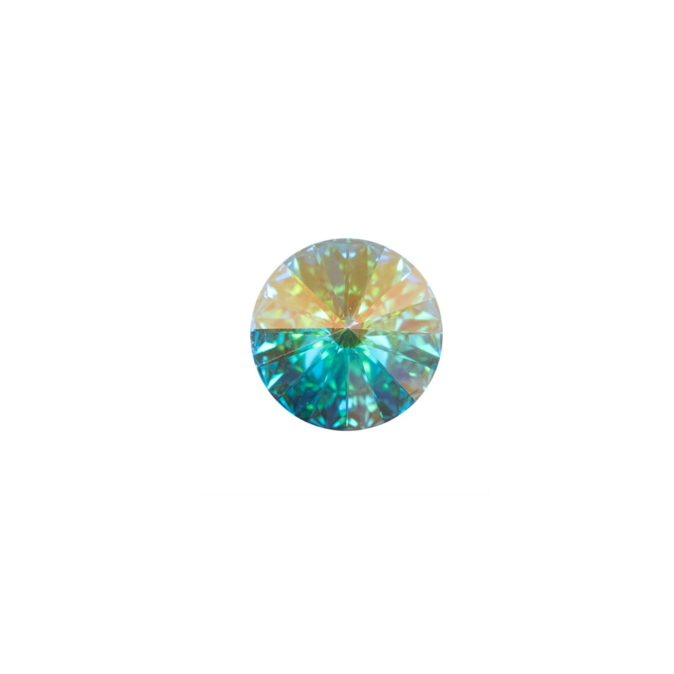 Swarovski Iridescent Crystal Shank Back Button - 17L/10.5mm - Joann Fabrics