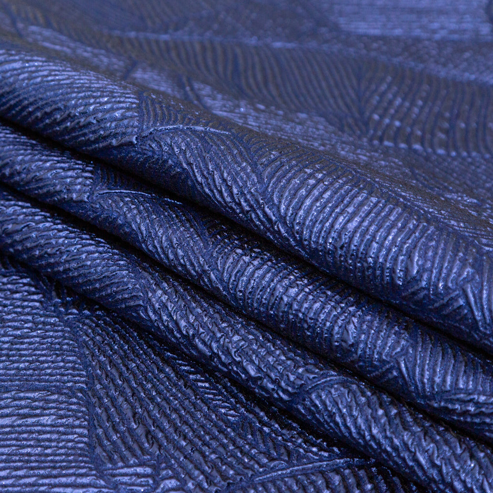 Luminous Royal Blue Double-Layer Organza Brocade - Joann Fabrics