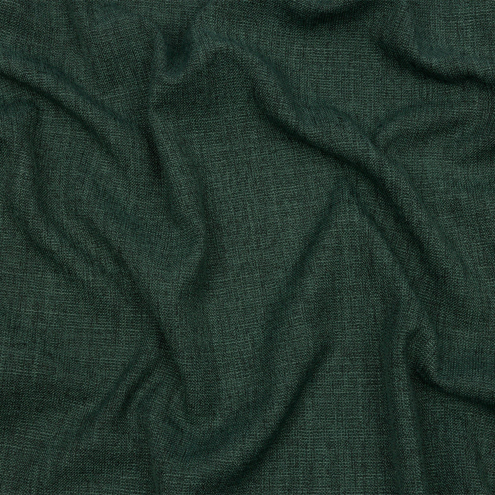 Soft Textured Recycled Polyester Drapery Woven - Emerald - British Imported - Joann Fabrics