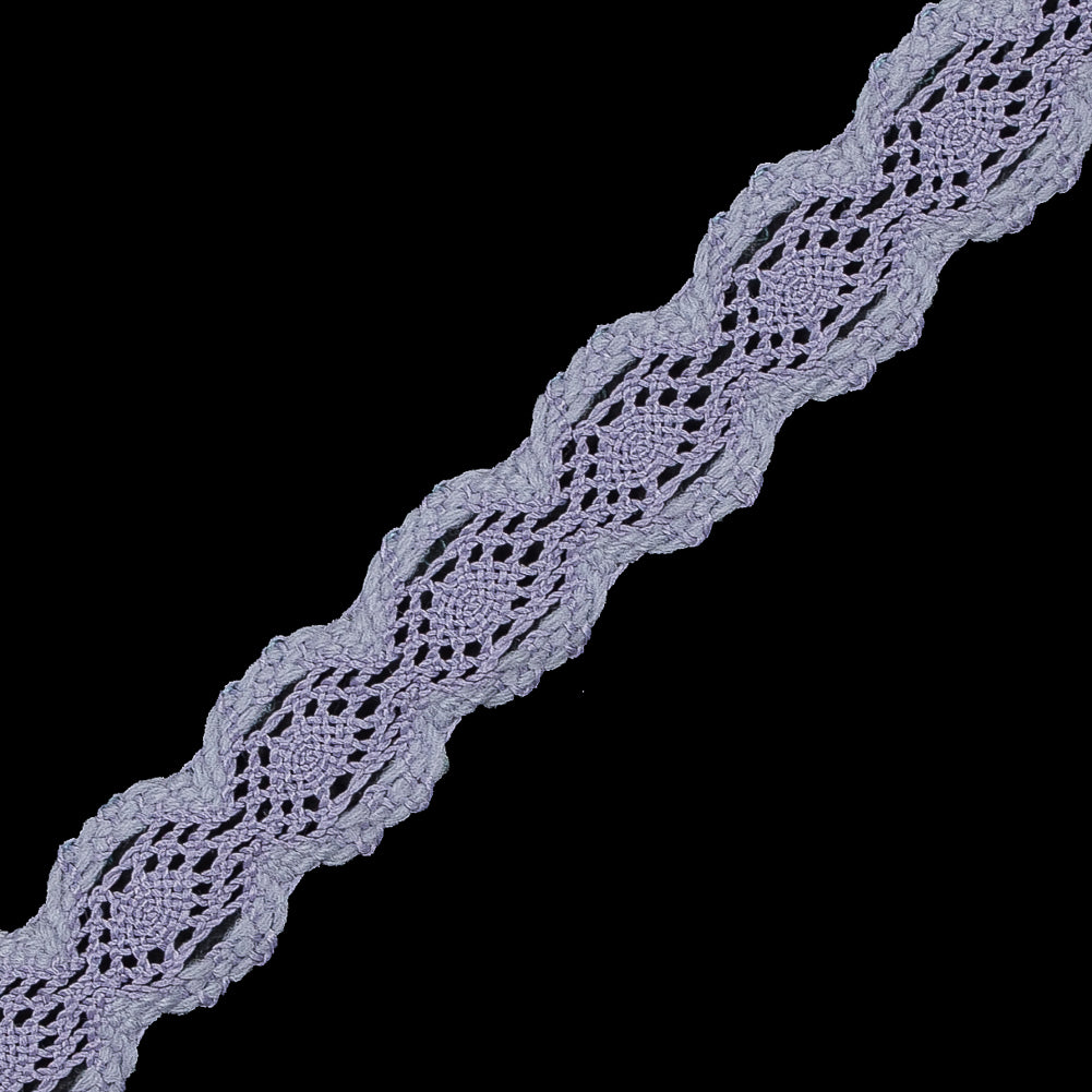 Lavender European Crochet Trim - 0.875