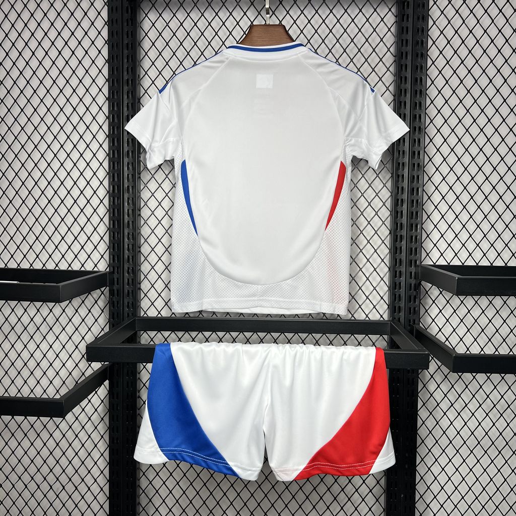 2024/2025 Lyonnais Home Football Shirt 1:1 Thai Quality Kids Size