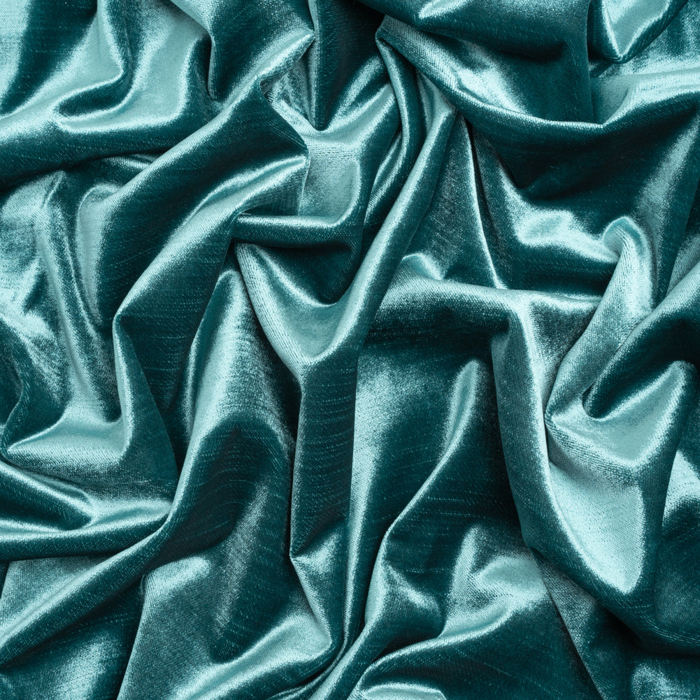 Textured Upholstery Velvet - Peacock - Ainslie Collection - Joann Fabrics
