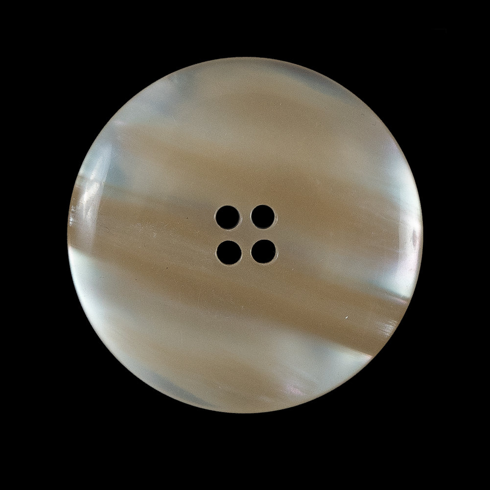 Beige Iridescent Plastic Button - 44L/28mm - Joann Fabrics