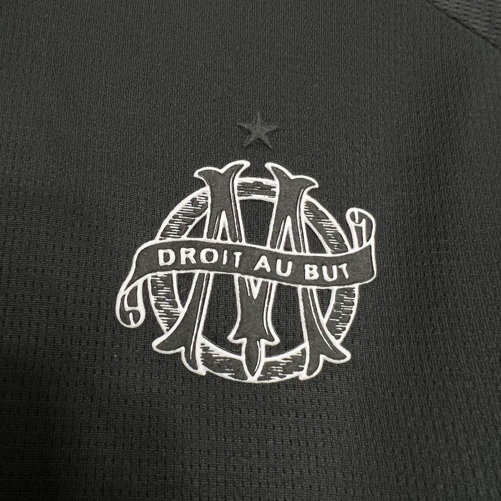 2024/2025 Olympique de Marseille 125th Anniversary Black Jersey 1:1 Thai Quality