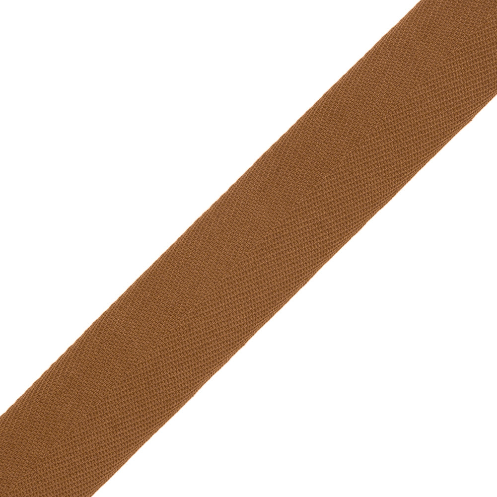 Tilly Coffee Herringbone Cotton Twill Tape - 20mm - Joann Fabrics