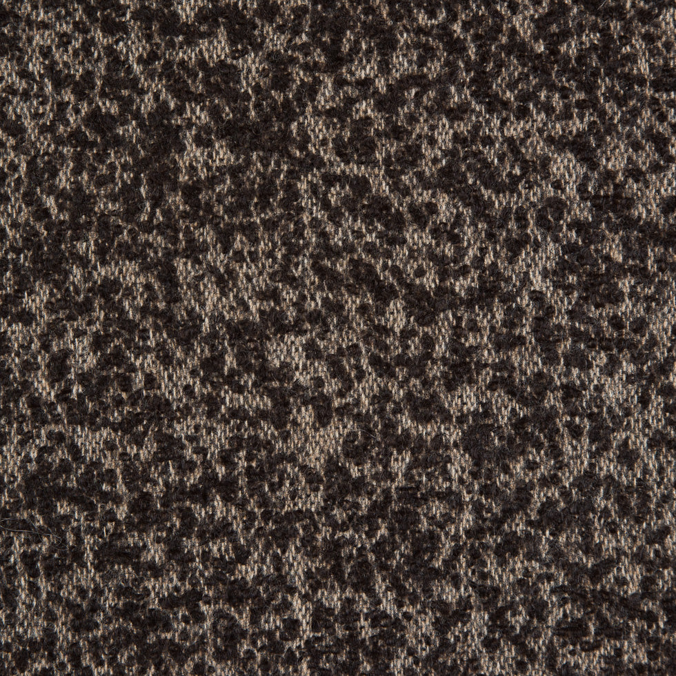 Turkish Coffee/White Swan Spotted Wool Boucle - Joann Fabrics