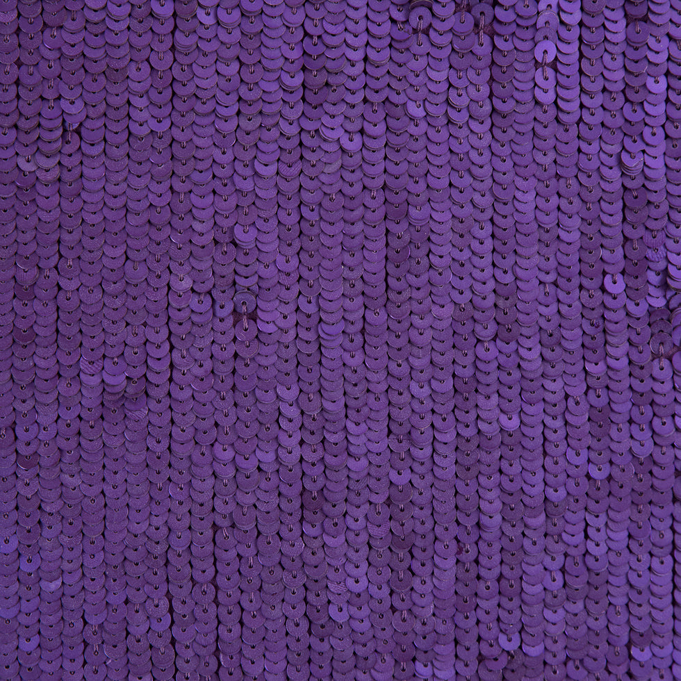 Phillip Lim Royal Purple Baby Sequined Silk Georgette - Joann Fabrics