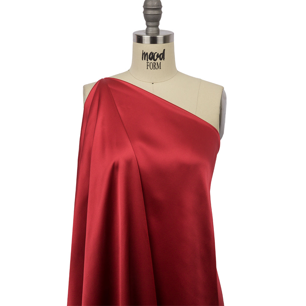 Stretch Silk Charmeuse - Brick - Premium Collection - Joann Fabrics
