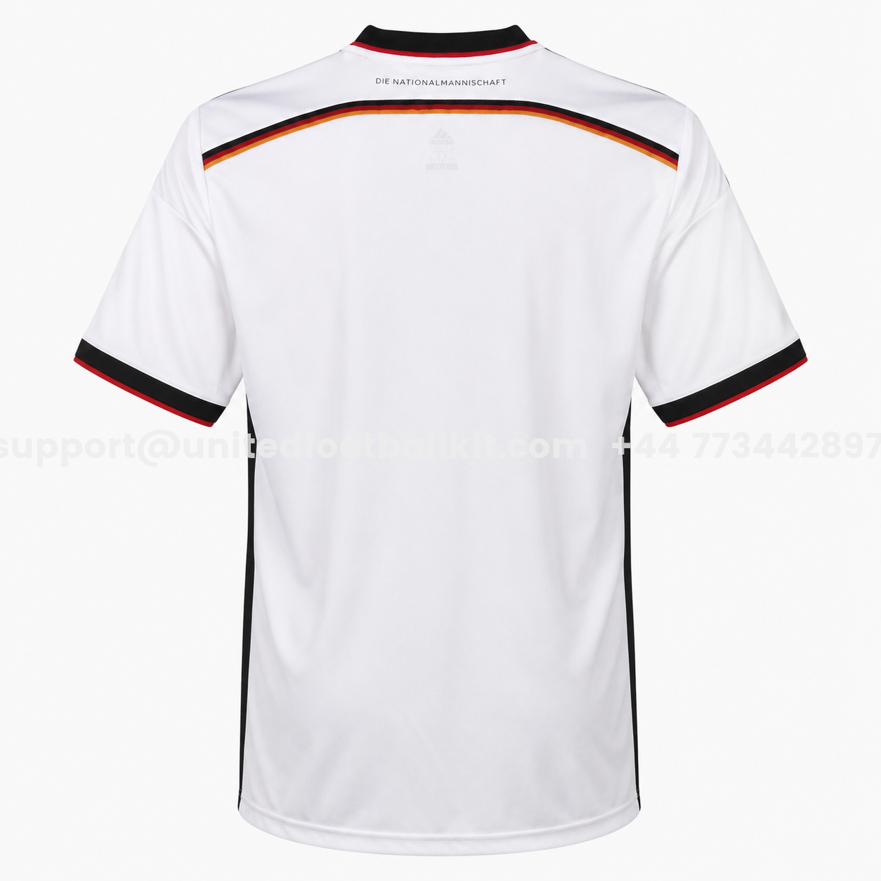 Retro Germany 2014 Home Jersey With 4 Stars - UnitedFutballJersey
