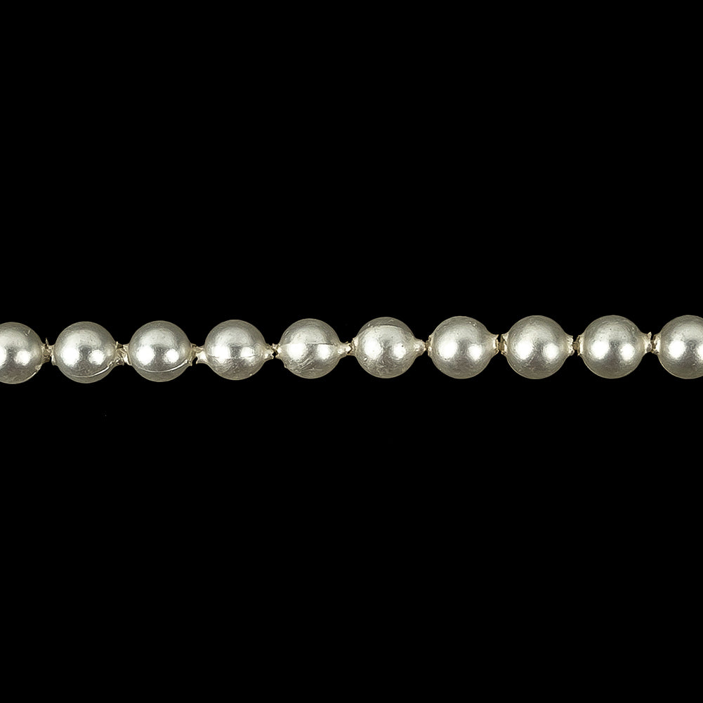 Vintage Lacquer White Iridescent Pearl Trimming - 8mm - Joann Fabrics